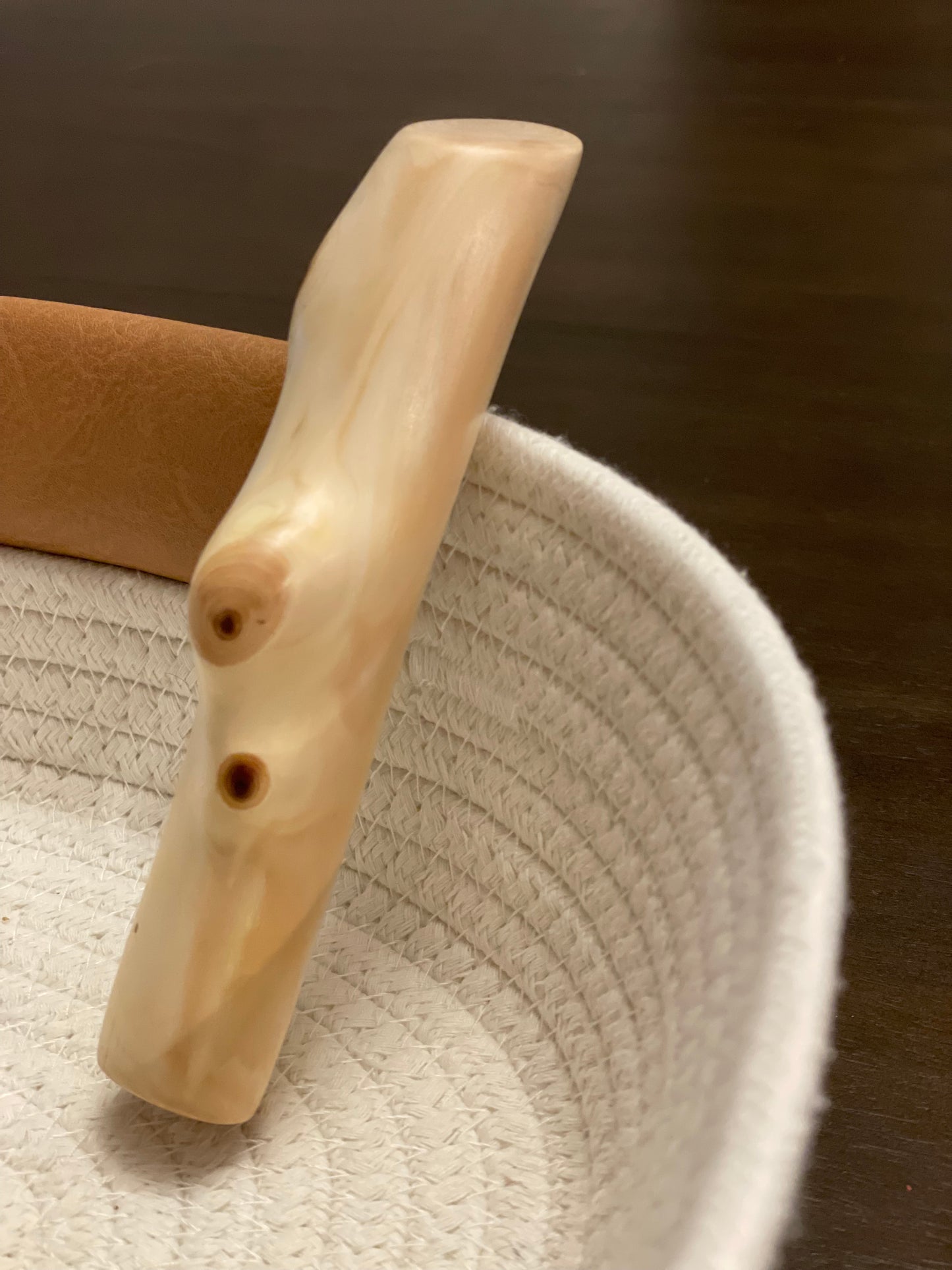 A Meditation in Wood | Hand-Polished Sensory Object | Nature-Inspired Functional Art