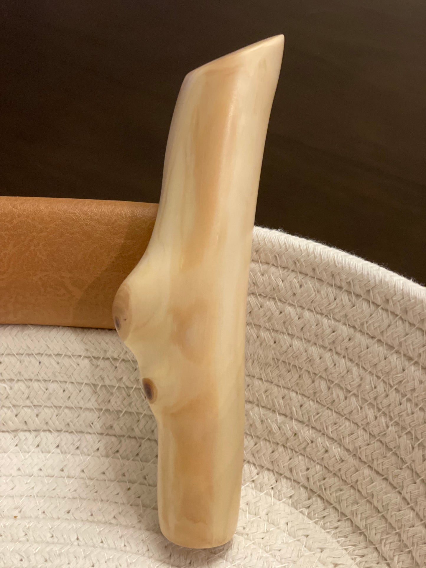 A Meditation in Wood | Hand-Polished Sensory Object | Nature-Inspired Functional Art