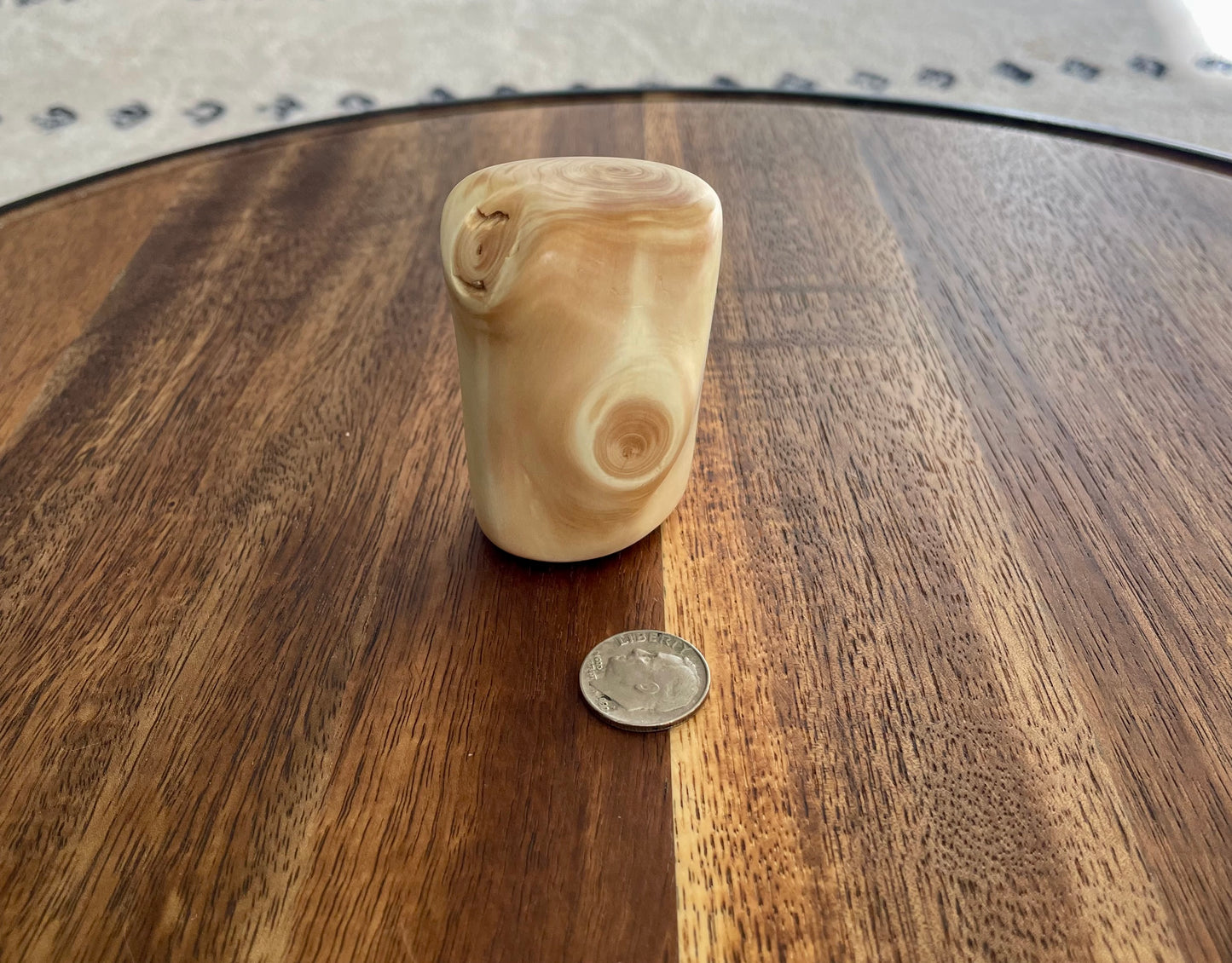 ✨ Handcrafted Cedar Fidget | Natural Anxiety & Grounding Tool | Virginia-Sourced Artisan Woodwork
