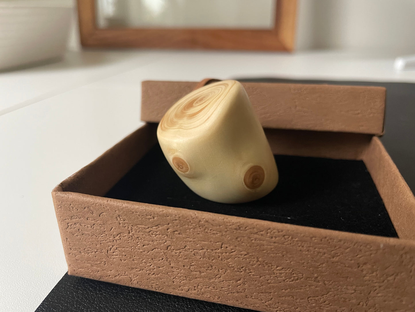 Medium Organic Cedar Fidget Sculpture
