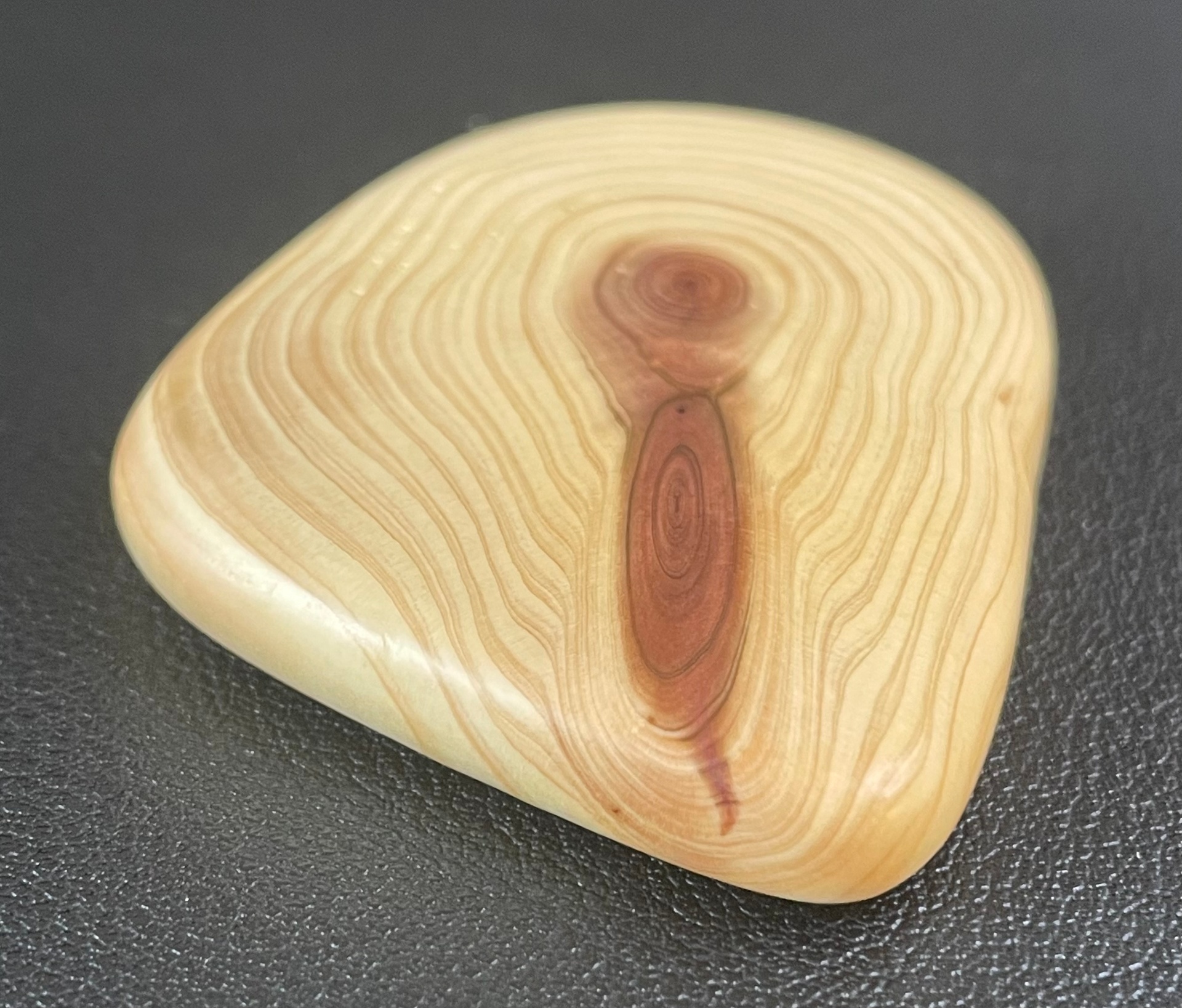 Stillpoint cedar wood fidget for grounding and calm